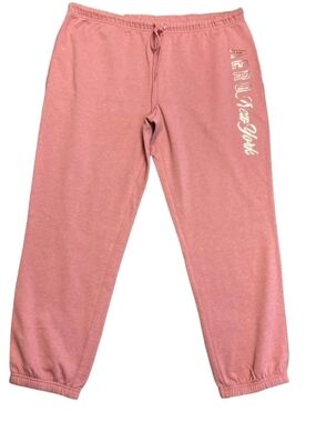 Aeropostale New York Women S Elastic Waist Graphic Logo Classic Cinch Sweatpant
